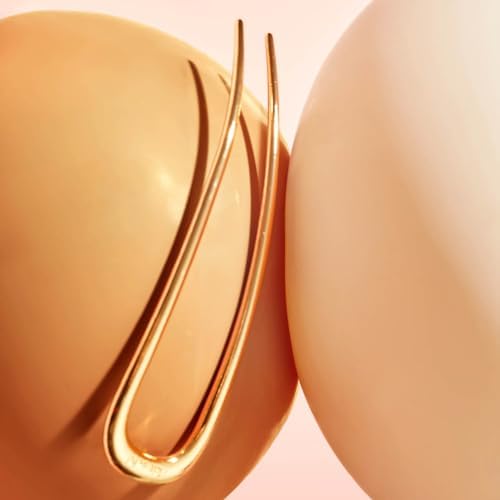 Kitsch French Hair Pins for Women | Secure Hold All Day - Gold, 2pcs - Image 6