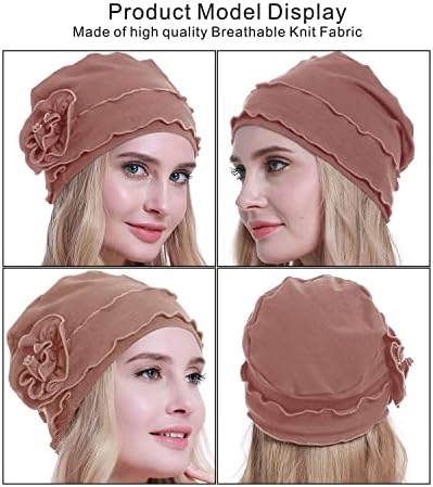 osvyo Chemo Headwear Turban Cap for Women - Cancer Beanie Hair Loss Sealed Packaging - Image 2