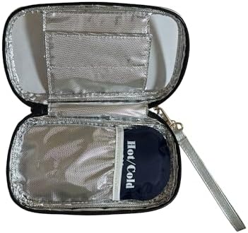Thermal Phone Bag for Sauna,HOTWORX & Hot Weather – Heat-Resistant Phone Cooling Pouch with Reusable Hot/Cold Gel Pack for iPhone Pro Max & Large Phones Silver - Image 6