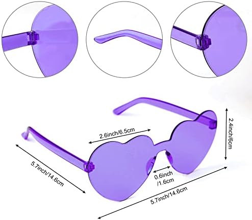 MIAHART Light Purple Short Bob Wig and Sunglass Set - Image 4