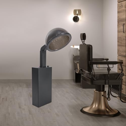 Professional Hooded Conditioning Hair Dryer, 110V 1200W Hooded Hair Dryer Standing Hairr Dryer for Salons w/60-Minute Timer, Temperature Adjustable, Angle&Height Adjustable Downdraft Hood - Image 3