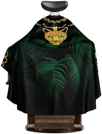 Professional Barber Cape - Hair Cutting Cape with Adjustable Neck Closure, Salon Quality Styling Cape for Hairdressers and Barbers - Forest - Image 4