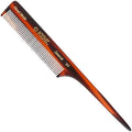 Kent 8T Rat Tail Combs Teasing Comb for Hair Styling and Sectioning, Handmade Fine Tooth Comb Parting Combs for Braiding Hair and Styling for Women, Saw Cut and Hand Polished, Made in England by KENT
