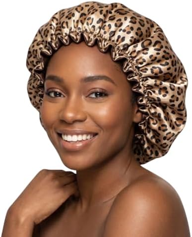 Silk Satin Hair Bonnet for Sleeping Reversible by PrettyRobes