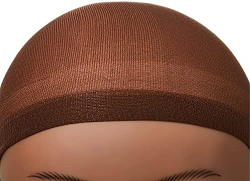 Red by Kiss Stocking Wig Cap 5 PCS (Dark Brown) - Image 5