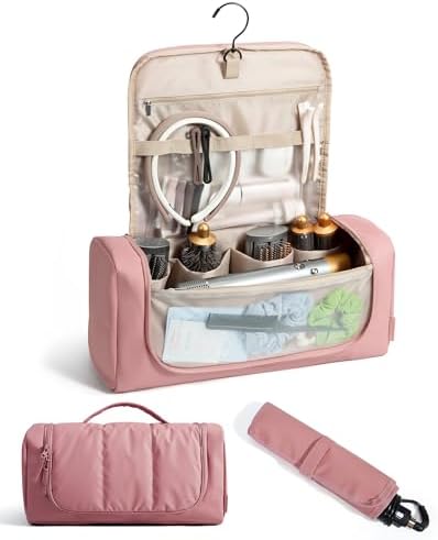 BAGSMART Hair Tool Travel Bag, Organizer for Dyson Airwrap with Hook by BAGSMART