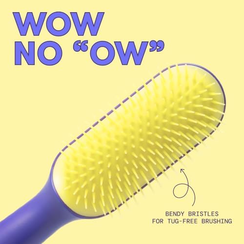 Frida for Kids Detangling Hair Brush for All Hair Types, Ages 6-11 - Image 3