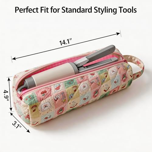 Hair Tools Travel Bag, Hair Tool Bag Organizer, Cartoon Pettern - Image 2