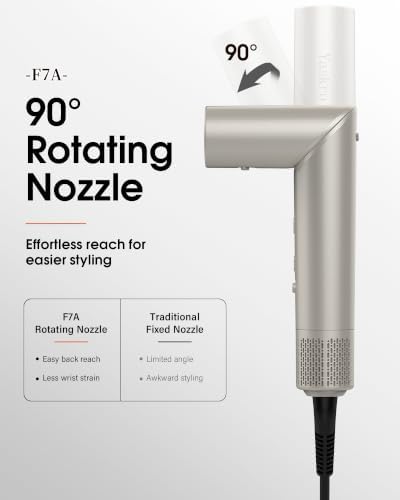 6-in-1 Hot Air Brush & Hair Dryer, 110,000 RPM High-Speed Ionic Blow Dryer - Image 6