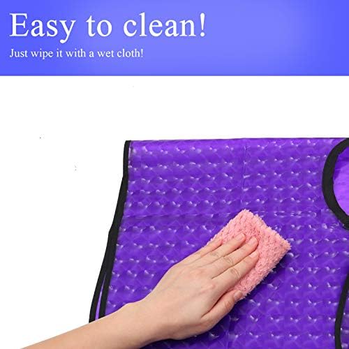 Short Waterproof Hair Dye Cape, Salon Cover for Hair Color,Shampoo - Image 5