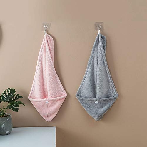 Microfiber Hair Drying Wrap Towel for Women Turban Fast Dry Gray - Image 3