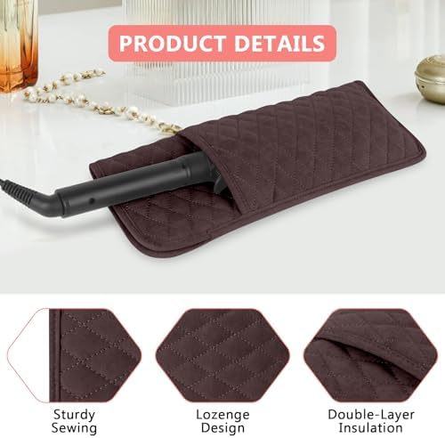 Heat Resistant Hair Tools Organizer Cover Bag(13.8" x 5.5") - Image 5
