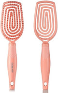 Conair Hair Brush, Scalp Care Detangling, Standard, Coral Pink by conair