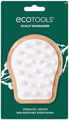 EcoTools Scalp Massager, Silicone Scalp Scrubber, 1 Count by EcoTools