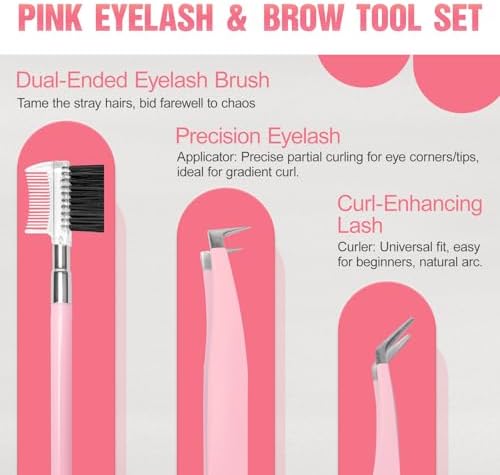 17 in 1 Eyebrow Kit, Tweezers for Women Facial Hair - Image 5