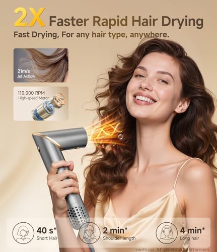 Dryhsip 5 in 1 Hair Styler & Wrap Air Curler, High-Speed Hair Tools - Image 3