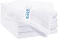HOMEXCEL White Cleaning Rags 5 Pack, Highly Absorbent Microfiber Cleaning Cloth for Kitchen, Lint Free, Scratch-Free, Reusable Microfiber Towels for House, Window and Glass, Cars, 11.5 X11.5 inch by HOMEXCEL