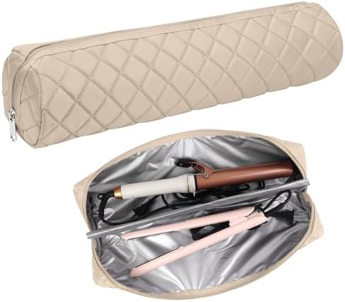 Suafrnut Large Heat Resistant Hot Hair Tools Organizer Bag(17.7" x 3.9") by Suafrnut