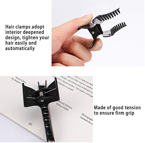 Ondder Hair Clips for Styling and Sectioning - Butterfly Pro Salon Clamps for Cutting, Coloring Hair, Hair Accessories for Women - Image 6