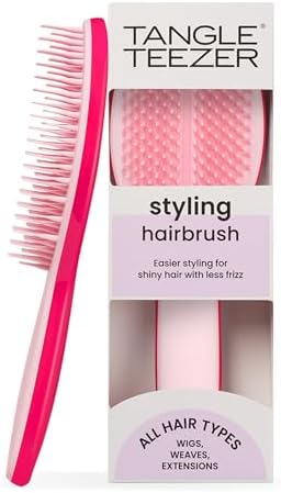 Tangle Teezer The Ultimate Styler Hair Styling Brush for Dry Styling, Maintains, Blends & Adds Volume, Texture & Shine, Sweet Pink by TangleTeezer
