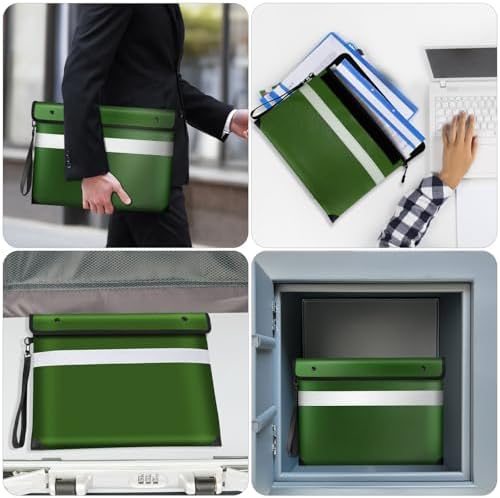 Vailoin 6200°F Fireproof Document Bag, 8 Layers of Heat Insulated Materials - Image 6