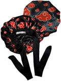 Men’s Non Slip Satin Bonnet – Silk Sleep Cap for Curly Hair, Locs, Braids & Waves with Adjustable Tie Band by Unknown