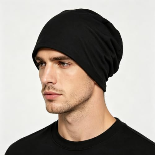 Cmonie 9-12 Pcs Solid Women Chemo Hat Stretchy Turban Beanie - Image 3