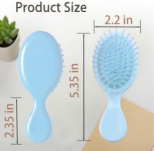12 pcs Mini Hair Brush - Image 3