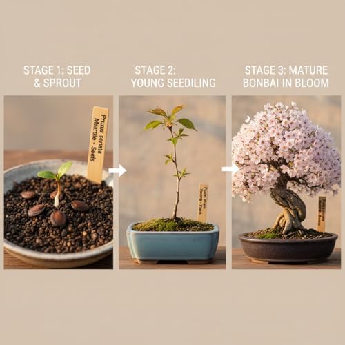 Japanese Cherry Blossom Seeds, Bonsai Seeds, Pack of 30 Bonsai Tree Seeds - Image 5