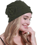 osvyo Chemo Headwear Turban Cap for Women - Cancer Beanie Hair Loss Sealed Packaging by OSVYO