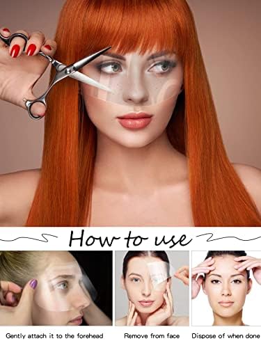 EBANKU 200 PCS Shower Face Shield Eyebrow Eyelash Shield Visors Upgrade - Image 6