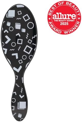 Wet Brush Original Detangler Hair Brush, Hipster Sketch, Ultra-Soft IntelliFlex Bristles, Detangling Bristles Glide Through Tangles (Wet & Dry Hair), Women & Men - Image 2