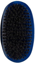 Diane Men’s Prestige 100% Soft Boar Bristle Curved Military Wave Brush for Styling and Wave Maintenance, Perfect for Short Cuts, Fades, and Fine, Wavy or Curly Hair, Blue by Diane