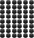 Tayfremn 12pcs Dome Caps, Mesh Dome Wig Cap Black Elastic Wig Caps Stretchable Spandex Dome Caps Breathable Nylon Light Hair Mesh Net for Men Women Wigs Making (Pack of 4) by Tayfremn