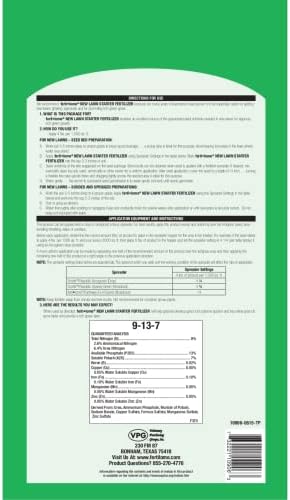 Fertilome (10906) New Lawn Starter Fertilizer 9-13-7, 20 lbs - Image 2