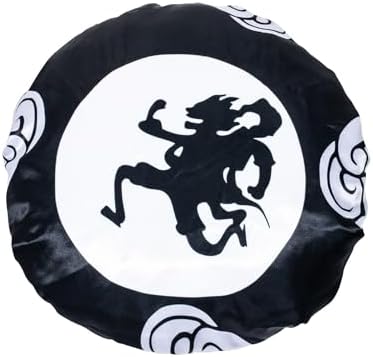 Silky Design Large Anime Bonnet with Elastic Soft Band Adjustable for Women and Men, Comfortable Satin Fabric, HXH Troupe - Image 4