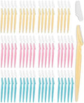 MoHern Dermaplane Razor, 60 Pcs Face Razors for Women and Men, Multipurpose Eyebrow Razor, Dermaplaning Tool for Face by MoHern, Multi-Color (60 Pcs) by MoHern