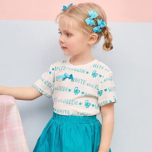 ALinmo Hair Clips for Girls 100PCS - 2" Fully Lined Tiny Bows, Alligator Clips for Infants and Toddlers in Pairs - Image 7