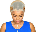 Lace Wig Grip Cap for Glueless Wig 11x5 Large Lace Reusable Wig Cap, Grip Cap for Lace Frontal Wigs to Keep Wigs in Place, Adjustable Wig Cap with Non Slip Grip Band for Women (Light Brown) by PrudenpHair