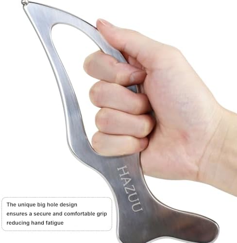 Stainless Steel Guasha Scraping Massage Tool for Soft Tissue Therapy, Ideal for Back, Legs, Arms, Neck, Shoulder Relief (Bird Shape) - Image 4