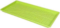 SUNPACK 10" x 20" Heavy Duty Mesh Plastic Seed Starting Tray, Lime Green, 1" - Ensures Water Drainage and Aeration, Perfect for Greenhouses or Indoor Gardening by SUNPACK