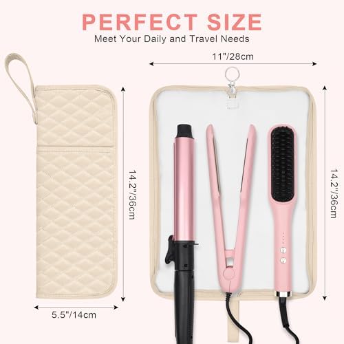 2-in-1 Heat Resistant Mat & Storage Bag for Hair Tools - Image 3