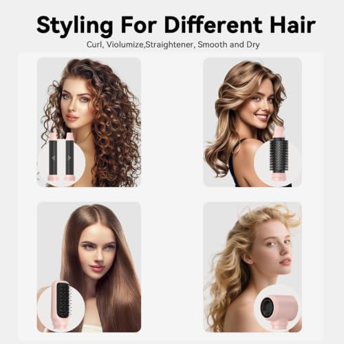 Atopskins 5-in-1 Blow Dryer Brush & Auto-Wrap Air Styler Set - Image 5