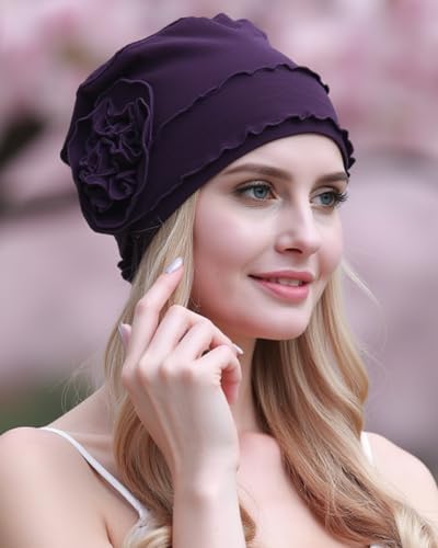 osvyo Chemo Headwear Turban Cap for Women - Cancer Beanie Hair Loss Sealed Packaging - Image 5