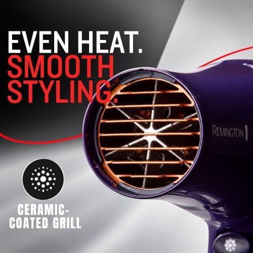 Remington MyStylist Hair Dryer, Ceramic Compact Blow Dryer, 1875W - Image 3