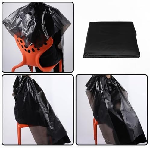 100 Pcs Disposable Barber Cape Waterproof Salon Cape Hair Cutting Hair Dye Capes for Hairstylist Disposable Aprons Adults - Image 6
