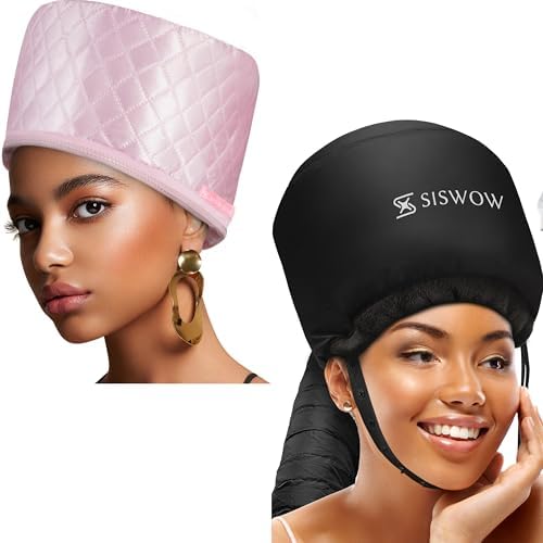 Net Plopping Cap for Drying Curly Hair - Hair Dryer Bonnet Diffuser Cap for Curly, Speeds Up Drying Time, Safety Deep Conditioning At Home - Portable, Adjustable by SISWOW