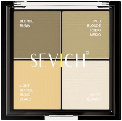 Sevich 4-Color Hairline Palette, Root Touch Up, Blonde Series by SEVICH