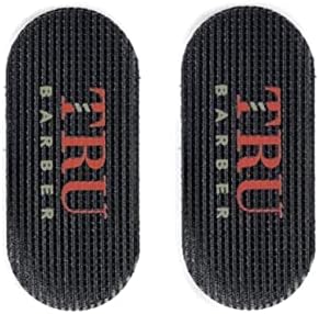 TRU BARBER HAIR GRIPPERS ® 3 COLORS BUNDLE PACK 6 PCS for Men and Women - Salon and Barber, Hair Clips for Styling, Hair holder Grips (Black/Red/Black) - Image 3