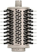 Shark FlexStyle Round Hot Air Brush Attachment for Blow Dryers, Hair Styling Tool for Straight, Wavy, Curly, and Coily Hair, Stone by Shark